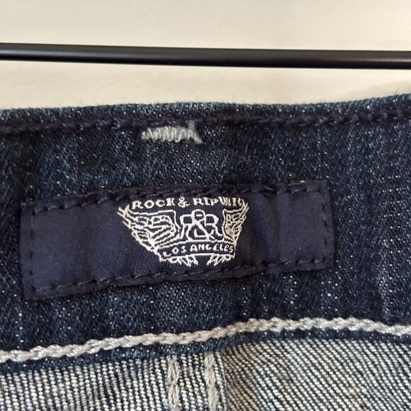 NWOT Rock & Republic Stella Dark Wash Jeans Women's Size 29 - Picture 8 of 14